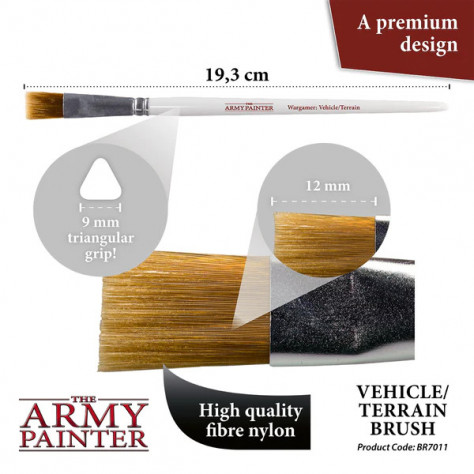 Wargamer Brush: Vehicle / Terrain