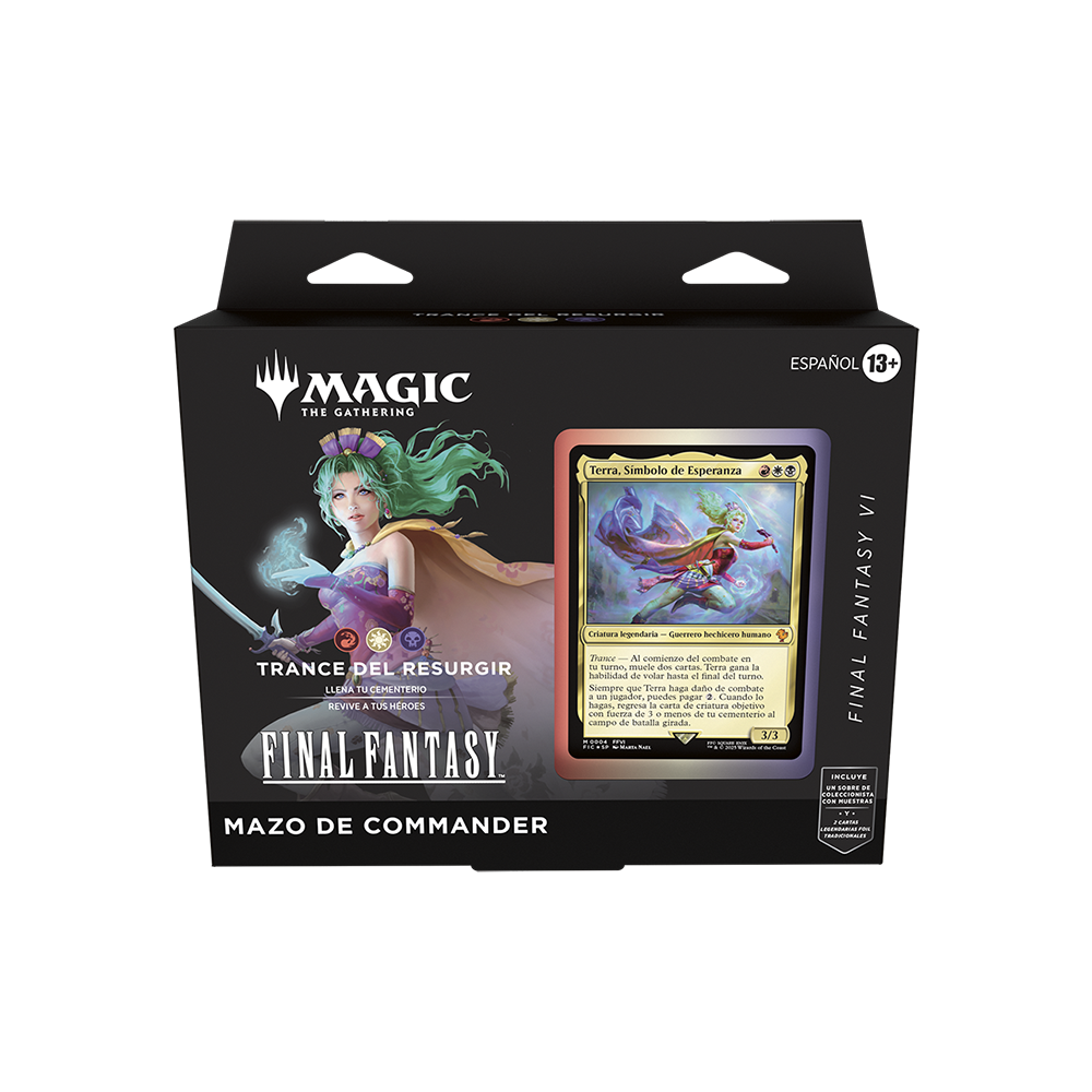 Commander Final Fantasy Precon- Español- Magic The Gathering