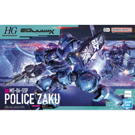 HG GQUUUUUUX 1/144 POLICE ZAKU – Nº 02