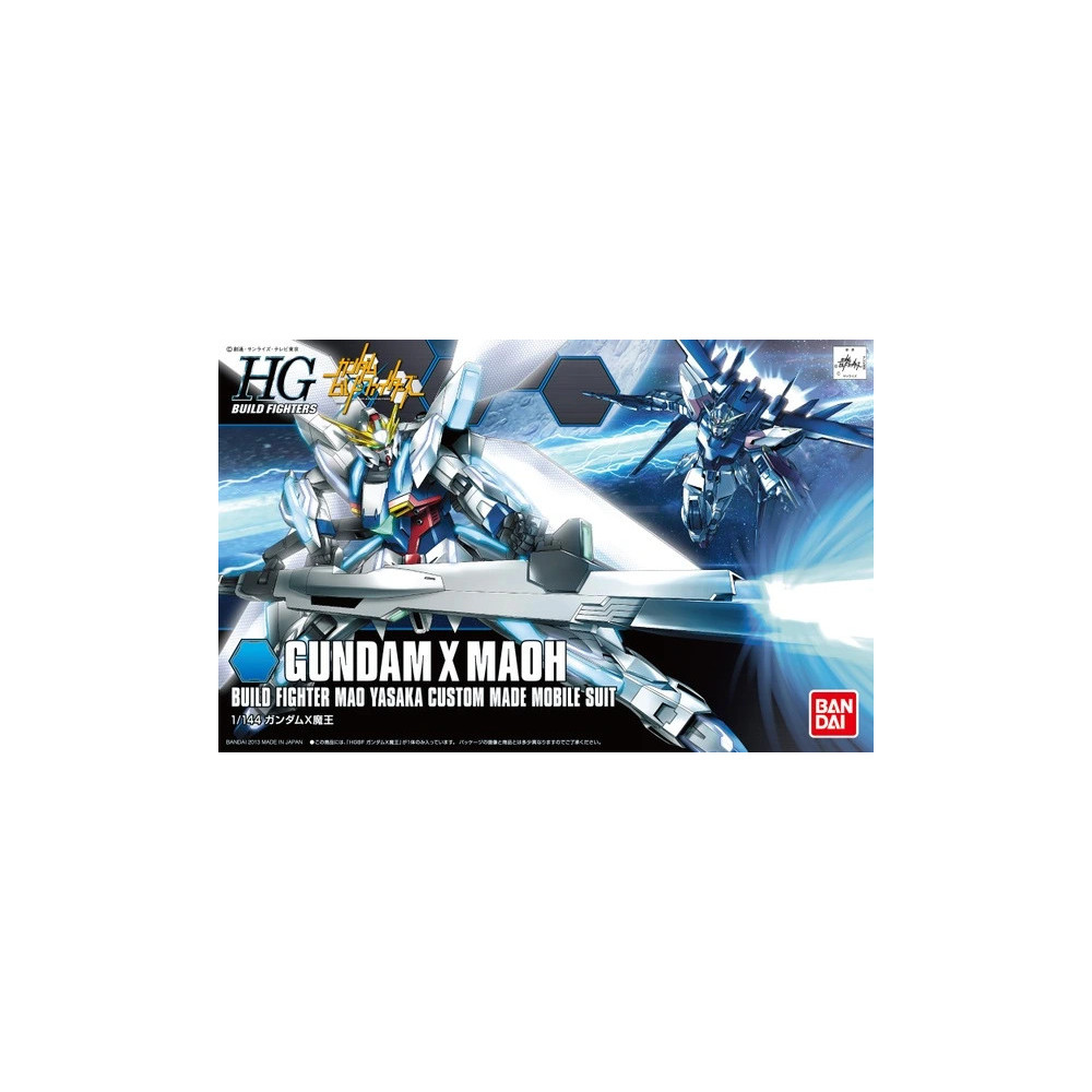 HGBF 1/144 GX-9999 GUNDAM X MAOH – Nº 003