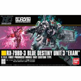 HGUC 1/144 RX-79BD-3 BLUE DESTINY UNIT 3 “EXAM” – Nº 209