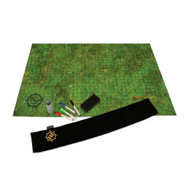 Mapa DnD 24x36 Pizarra Borrable Color Césped - Enhance Gaming