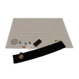 Mapa DnD 24x36 Pizarra Borrable Color Piedra - Enhance Gaming