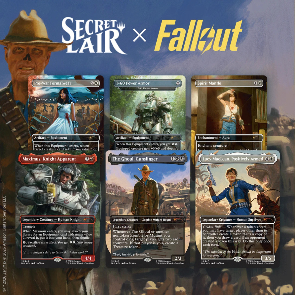 Secret Lair x Fallout Beyond Vault 33 Inglés - Magic The Gathering