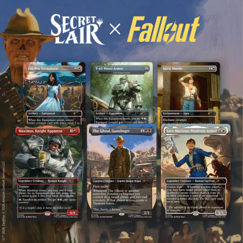 Secret Lair x Fallout Beyond Vault 33 Inglés - Magic The Gathering