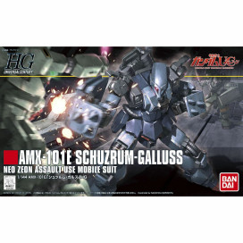 HGUC 1/144 AMX-1O1E SCHUZRUM-GALLUS – Nº 183
