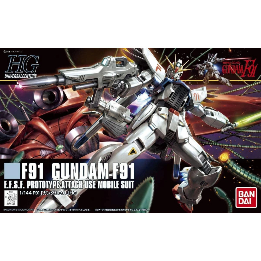 HGUC 1/144 F91 GUNDAM F91 – Nº 167