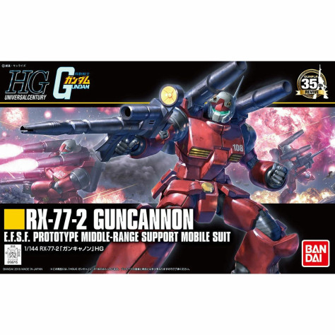 HGUC 1/144 RX 77 2 GUNCANNON – Nº 190