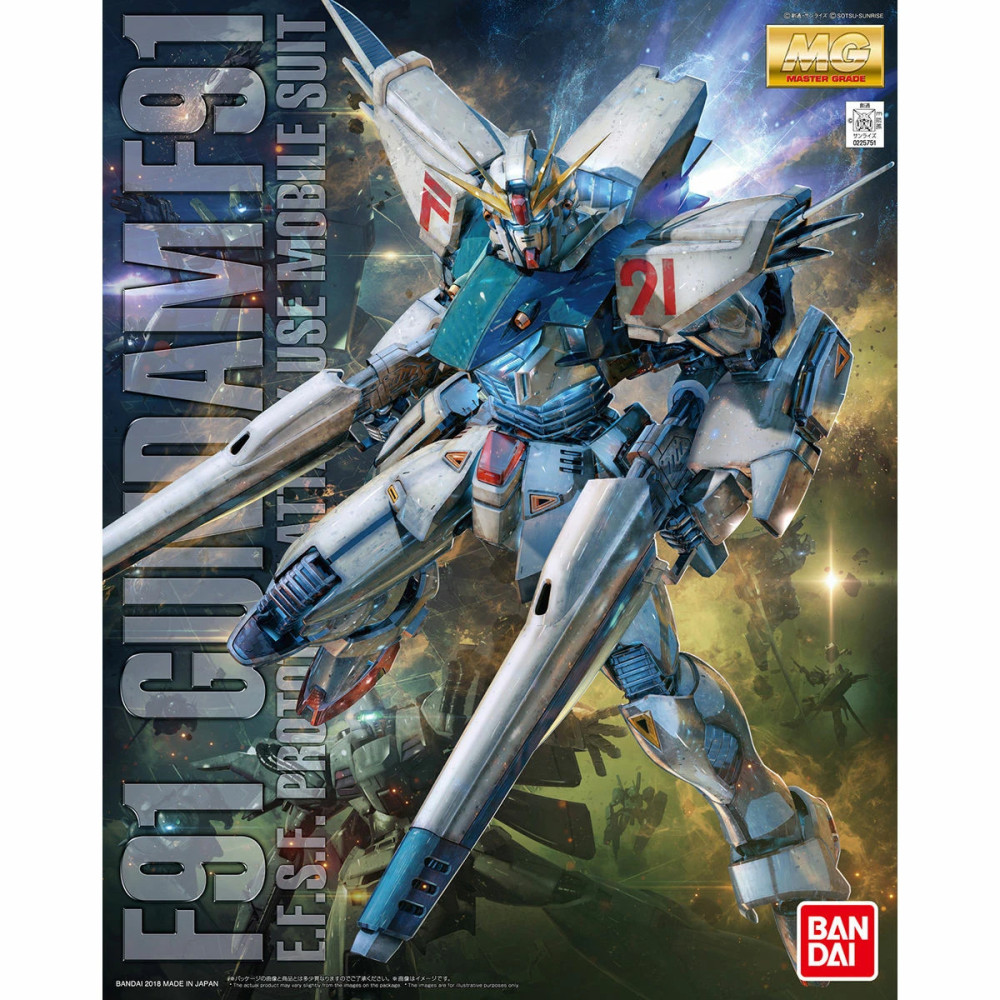 MG 1/100 F91 GUNDAM F91 VER 2.0 – Nº 203