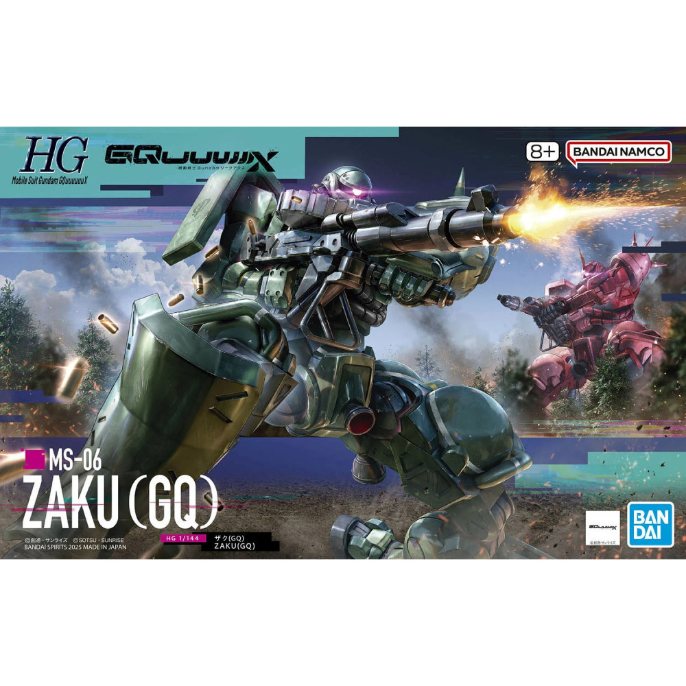HG GQUUUUUUX 1/144 ZAKU (GQ) – Nº 10