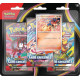 Pokémon: Blíster de Megaevolución-Caos Creciente (1 Carta holográfica de promoción y 3 Sobres)