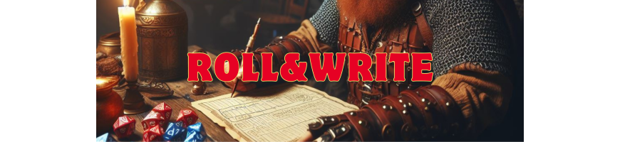 Juegos de mesa roll&write