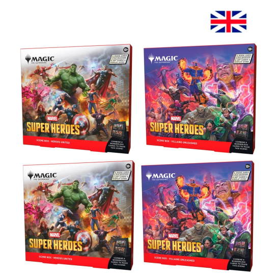 Scene Box Marvel Super Heroes - Magic The Gathering (ENG)