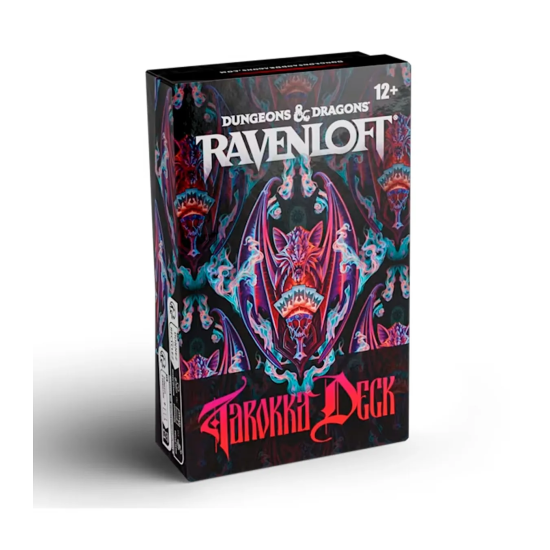 D&D Ravenloft: The Horrors Within - Tarokka Deck (Mazo Actualizado 2026) Inglés - Dungeons & Dragons