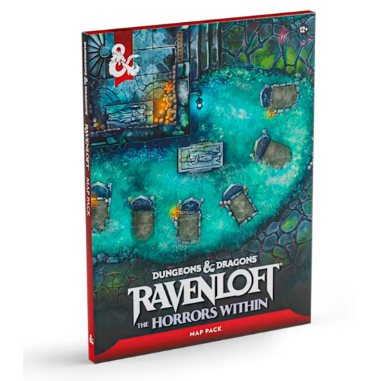 D&D Ravenloft: The Horrors Within - Map Pack Inglés - Dungeons & Dragons