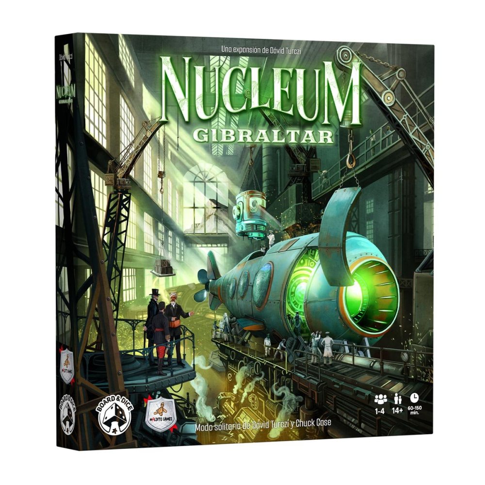 Nucleum: Gibraltar (castellano) + material promo