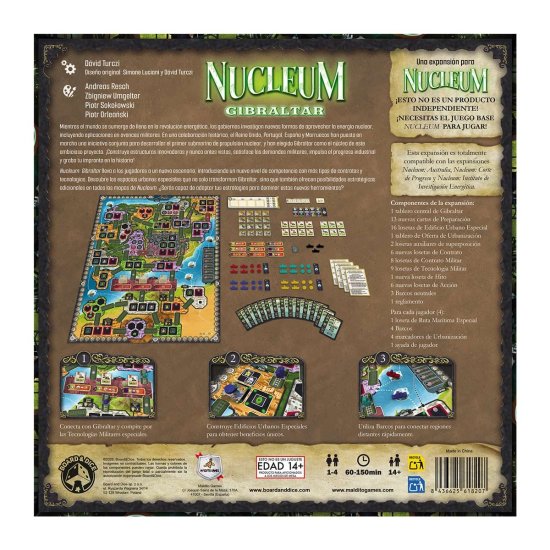 Nucleum: Gibraltar (castellano) + material promo