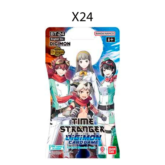 Time stranger BT24 - DIGIMON - sobres emblistados