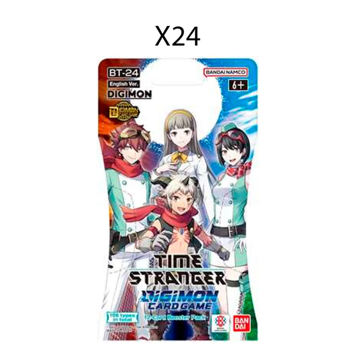 Time stranger BT24 - DIGIMON - sobres emblistados