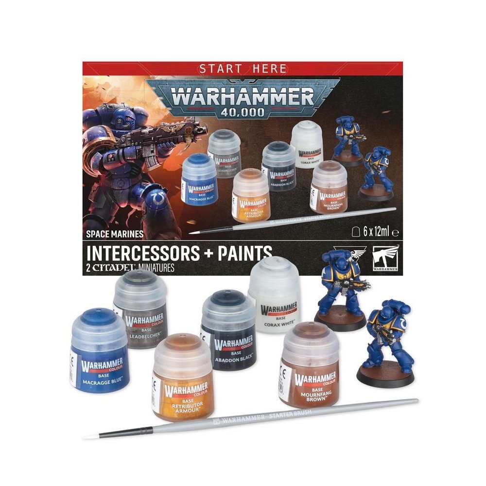 Marines Espaciales: Intercesores y pinturas