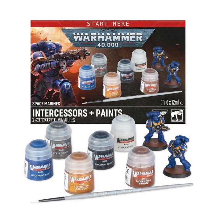 Marines Espaciales: Intercesores y pinturas