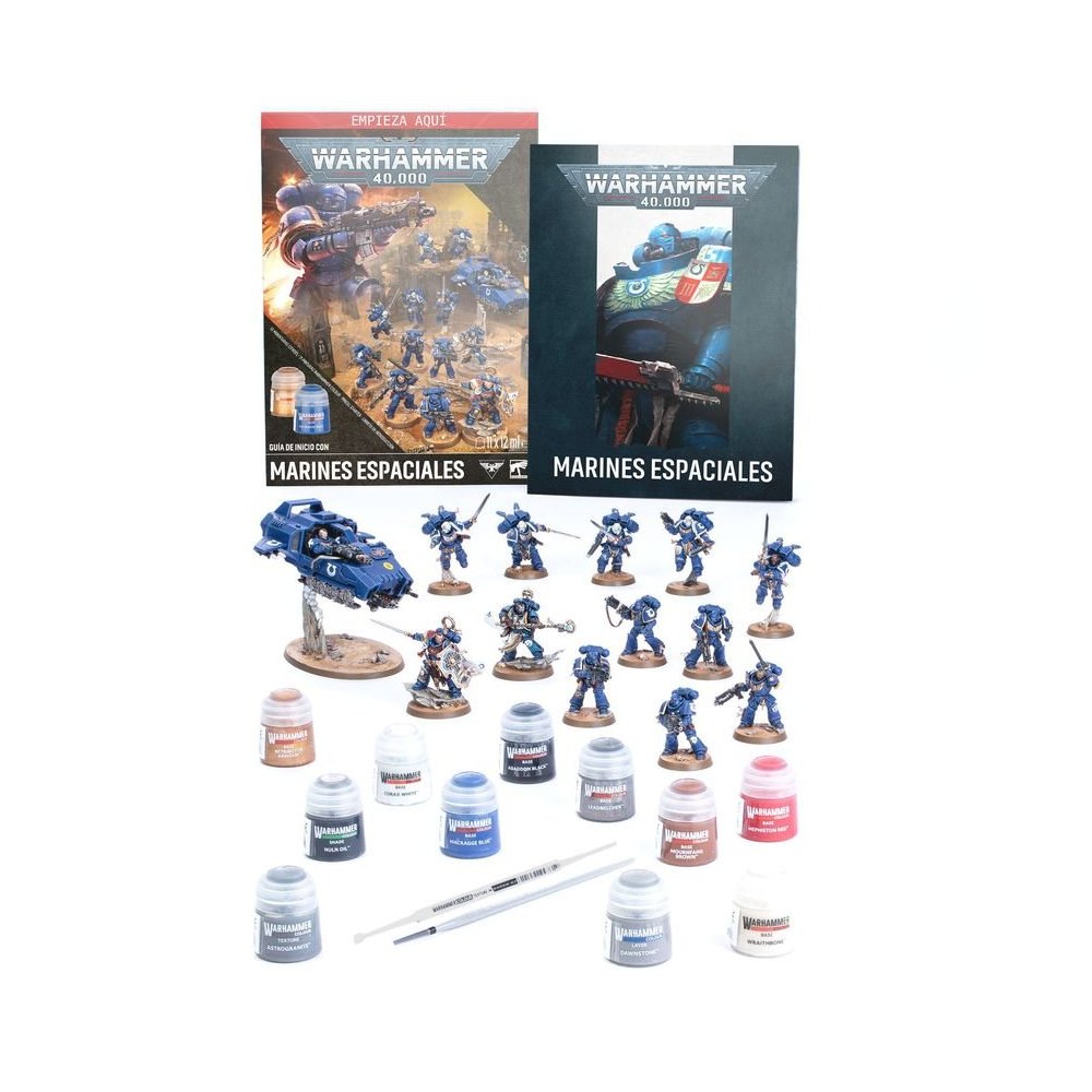 Warhammer 40,000: Guía de inicio con Marines Espaciales