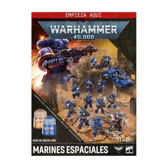 Warhammer 40,000: Guía de inicio con Marines Espaciales
