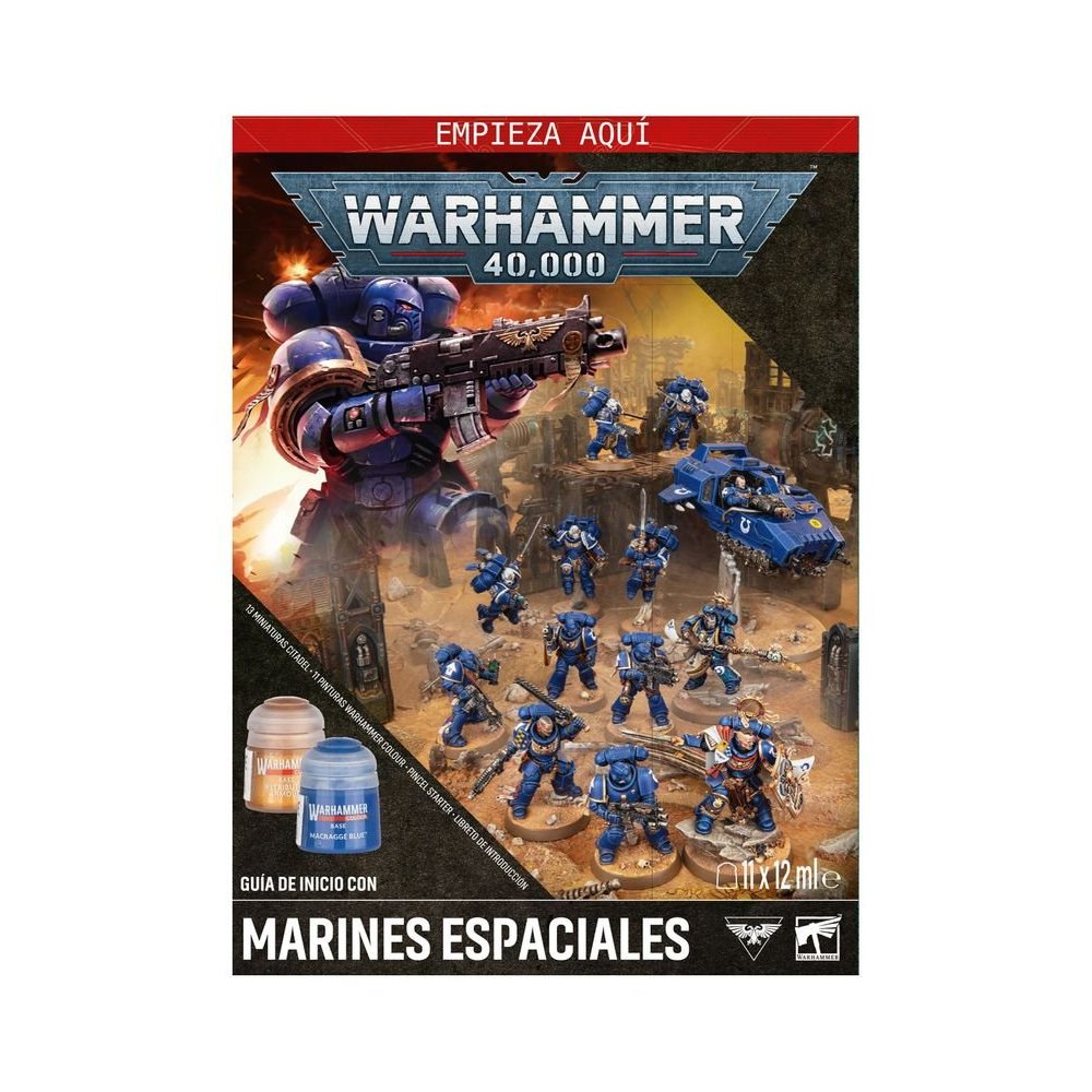 Warhammer 40,000: Guía de inicio con Marines Espaciales