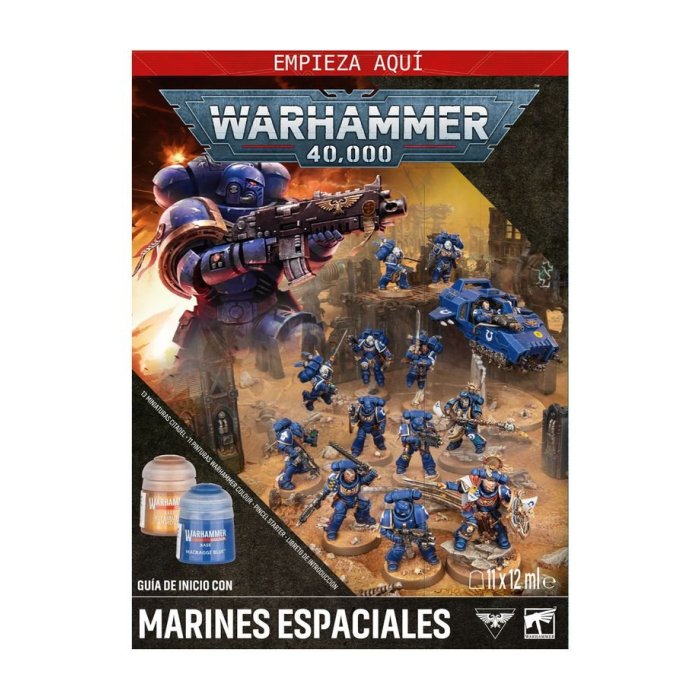 Warhammer 40,000: Guía de inicio con Marines Espaciales