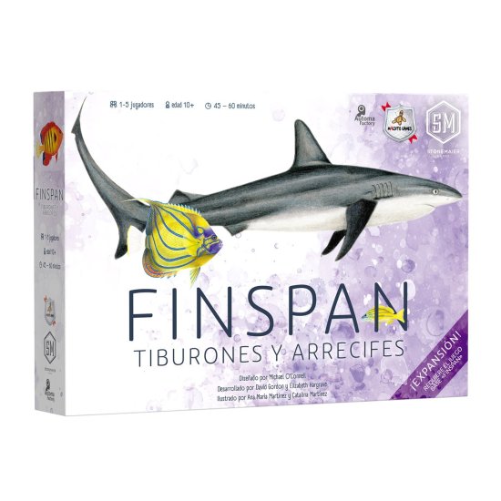 Finspan: Tiburones y Arrecifes (castellano)