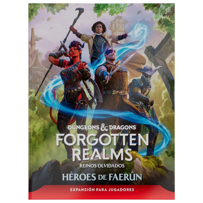 D&D Forgotten Realms Heroes en Faerun (Players Guide) Español - Dungeons & Dragons