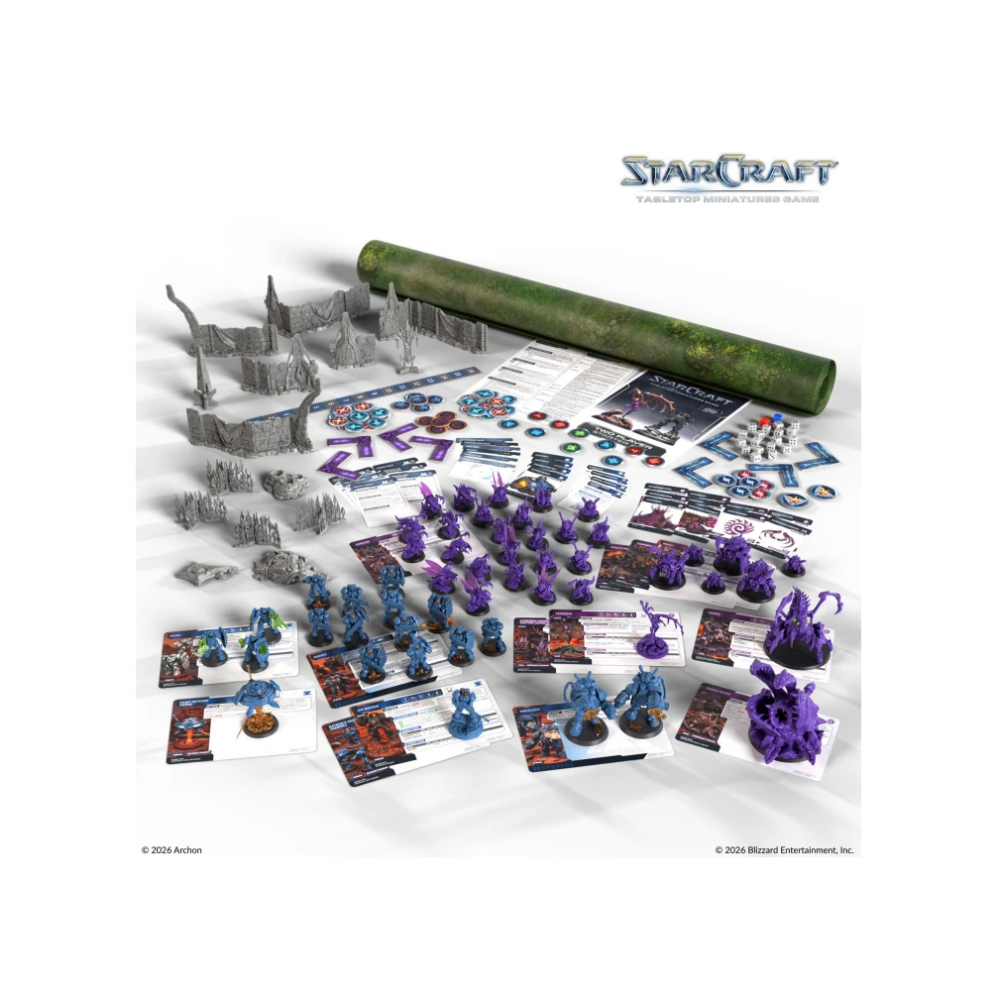 StarCraft The Miniatures Game - Two Player Starter Set Founders Edition (Inglés)