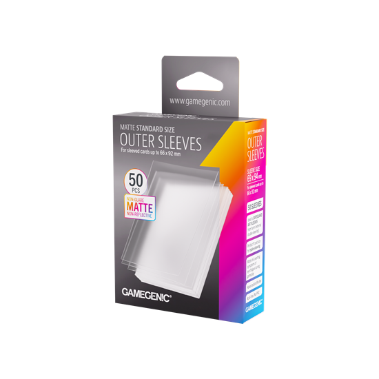 Matte Outer Sleeves Standard Size 69x94