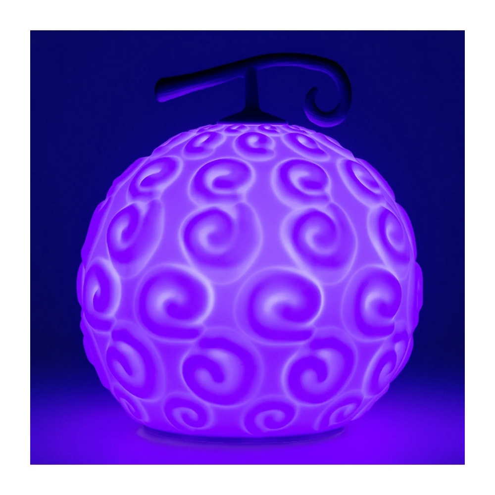 One piece- GumGum Fruit SquishyGlo Silicone Lámpara Rechargeabl - One Piece - Paladone