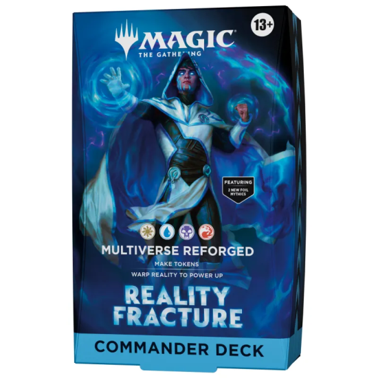 Mazo Commander Multiverse Reforged - Reality Fracture Magic the Gathering (inglés)