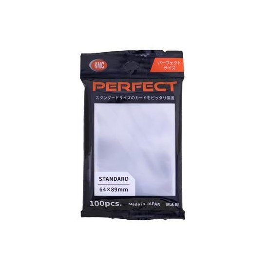 KMC Standard Sleeves - Perfect Size (100 Sleeves)