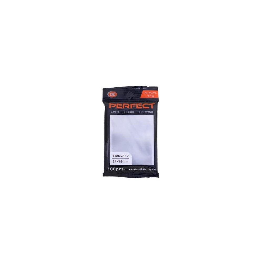 KMC Standard Sleeves - Perfect Size (100 Sleeves)