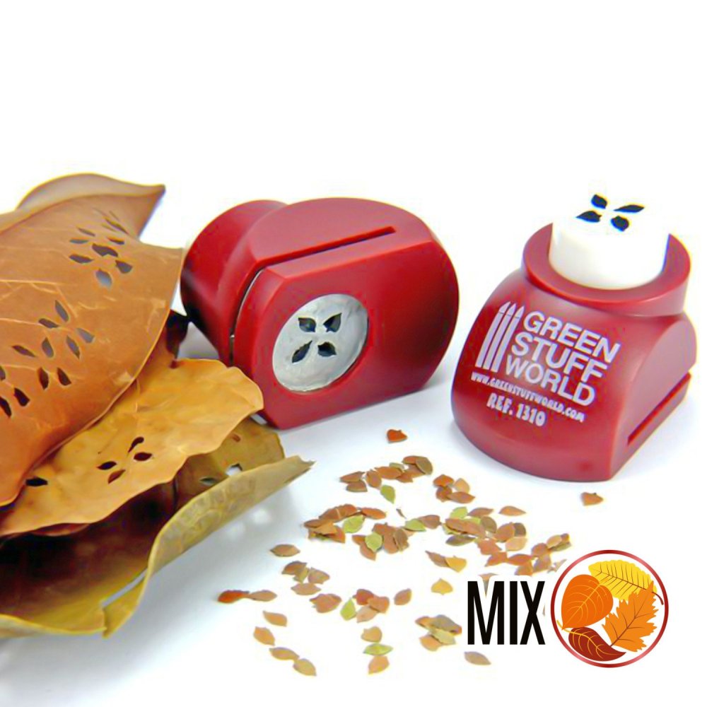 Troqueladora de Hojas Miniatura ROJA