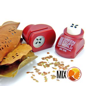 Troqueladora de Hojas Miniatura ROJA