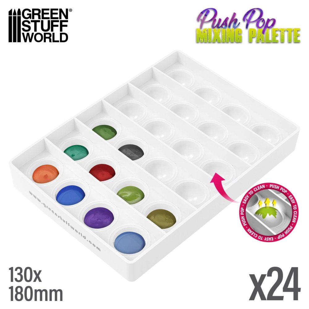 Paleta de Mezclas Push Pop