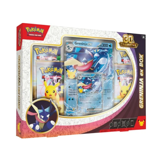 PKM - 30th Celebration Greninja ex Box - EN