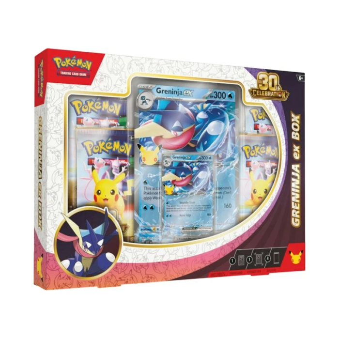 PKM - 30th Celebration Greninja ex Box - EN