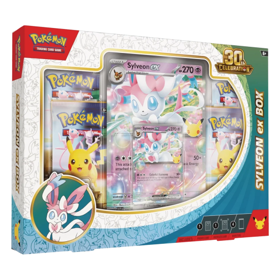 PKM - 30th Celebration Sylveon ex Box - EN