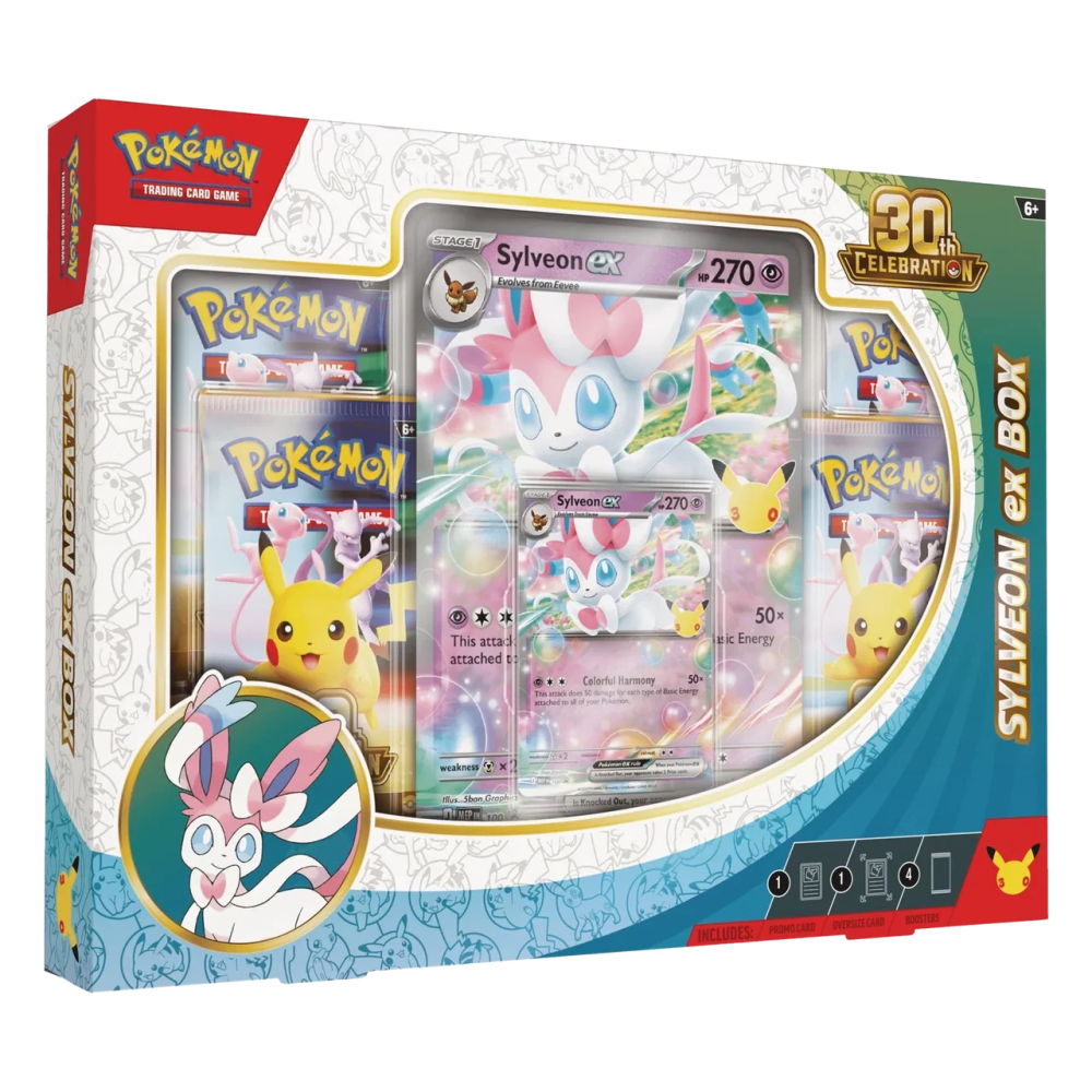 PKM - 30th Celebration Sylveon ex Box - EN