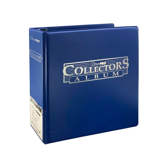 Collector's Card Ultra Pro. Archivador/Album de tres anillas. Color Cobalto. Ultrapro