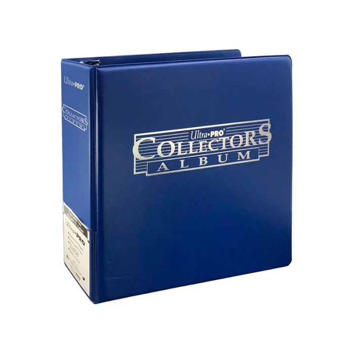 Collector's Card Ultra Pro. Archivador/Album de tres anillas. Color Cobalto. Ultrapro
