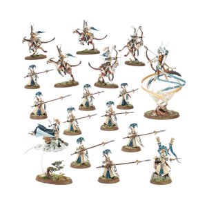 Punta de lanza de Lumineth Soberanos: Vanguardia Hurakan