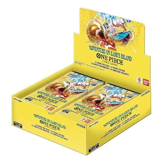 ONE PIECE OP15 BOOSTER BOX "ADVENTURE ON KAMI´S ISLAND" - INGLÉS (SELLADO)