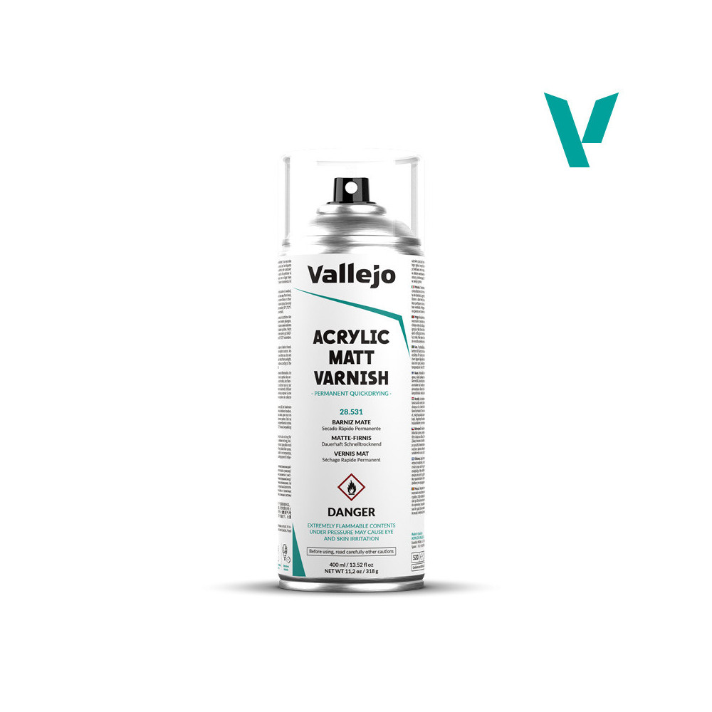 Spray Barniz Acrílico Mate 400 ml