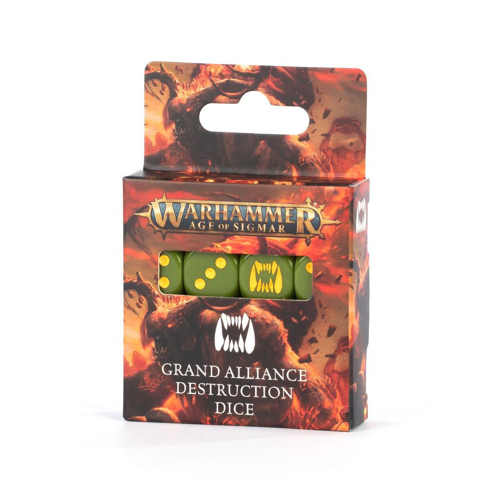 Dados de la Gran Alianza de la Destrucción - Warhammer: Age of Sigmar
